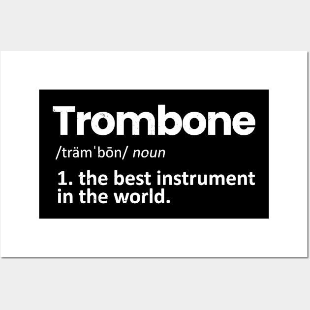 trombone Wall Art by agipo.co